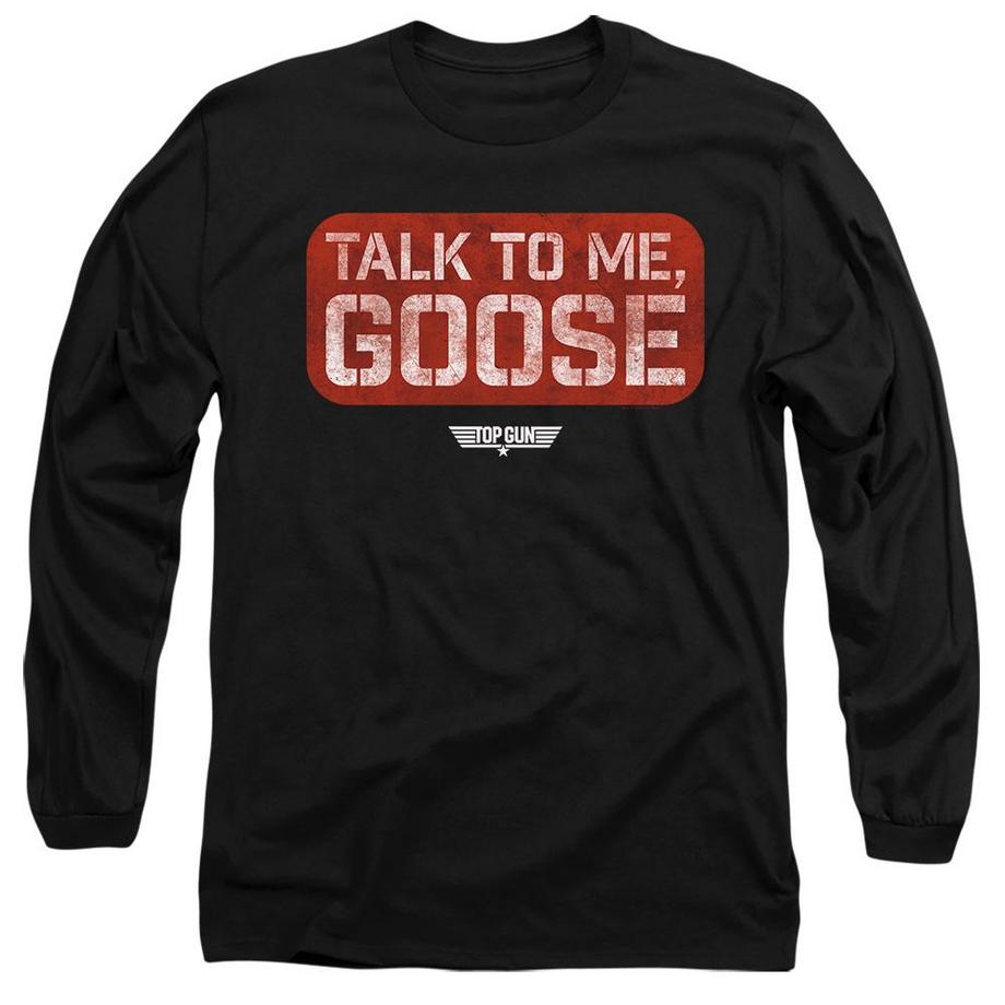 Top Gun Talk To Me Goose Langarm T-Shirt  