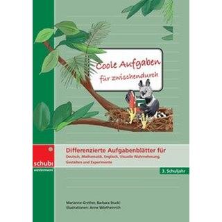 Coole Aufgaben für zwischendurch 3. Schuljahr. Kopiervorlagen Grether, Marianne; Wöstheinrich, Anne (Illustrationen) Couverture rigide 