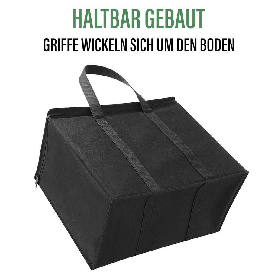 Only-bags.store  2 Stück Einkaufstasche Wiederverwendbare faltbare Kühltasche Einkaufskorb 