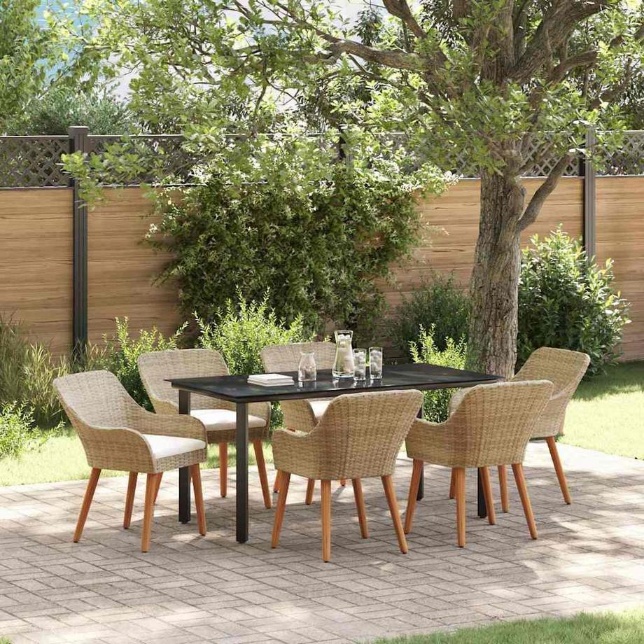 VidaXL Gartenmöbel set poly-rattan  