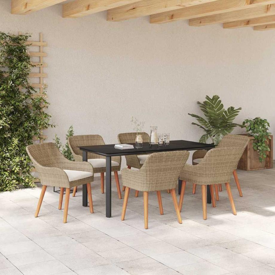 VidaXL Gartenmöbel set poly-rattan  