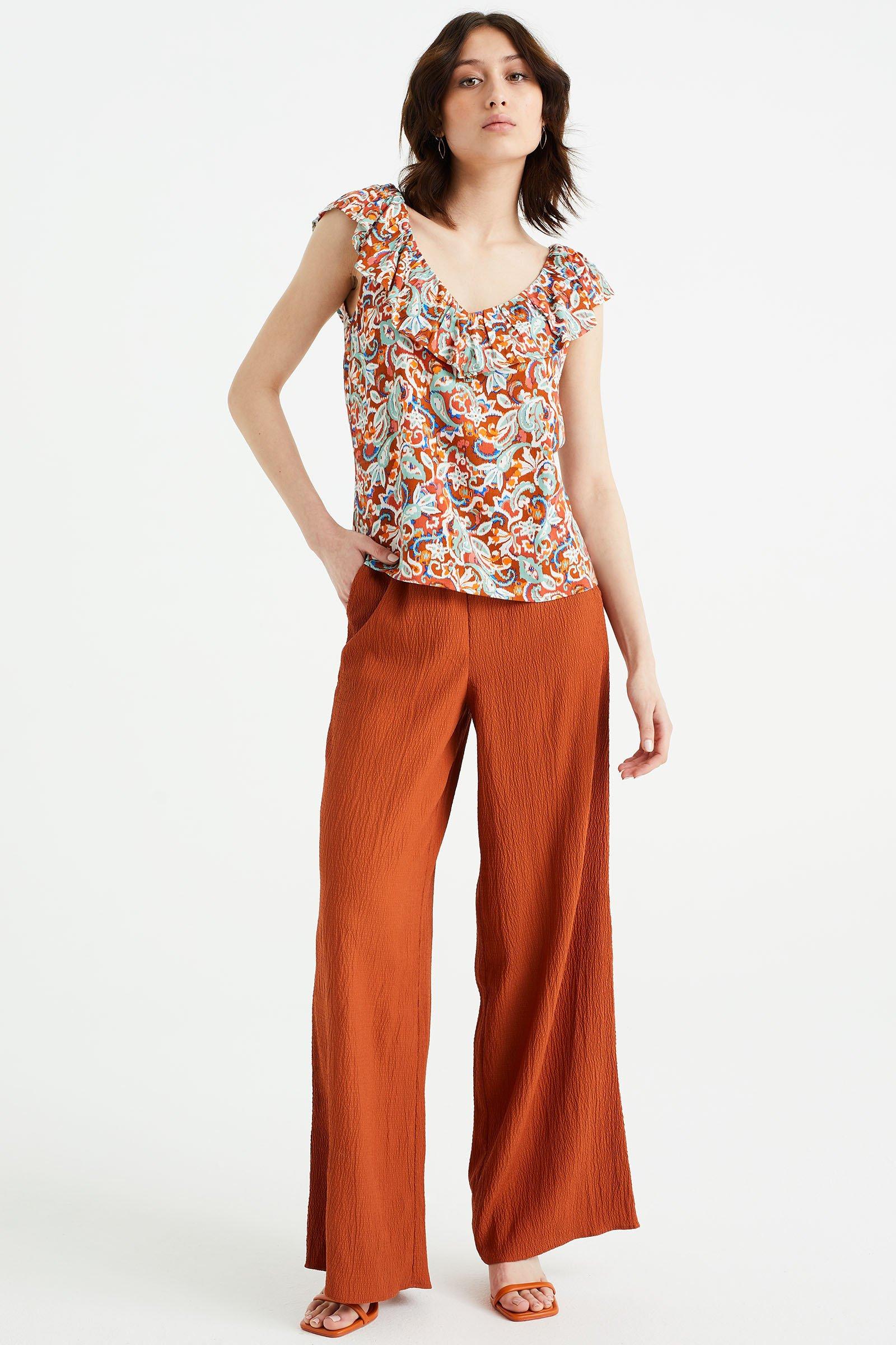 WE Fashion  Top À Motif Femme 