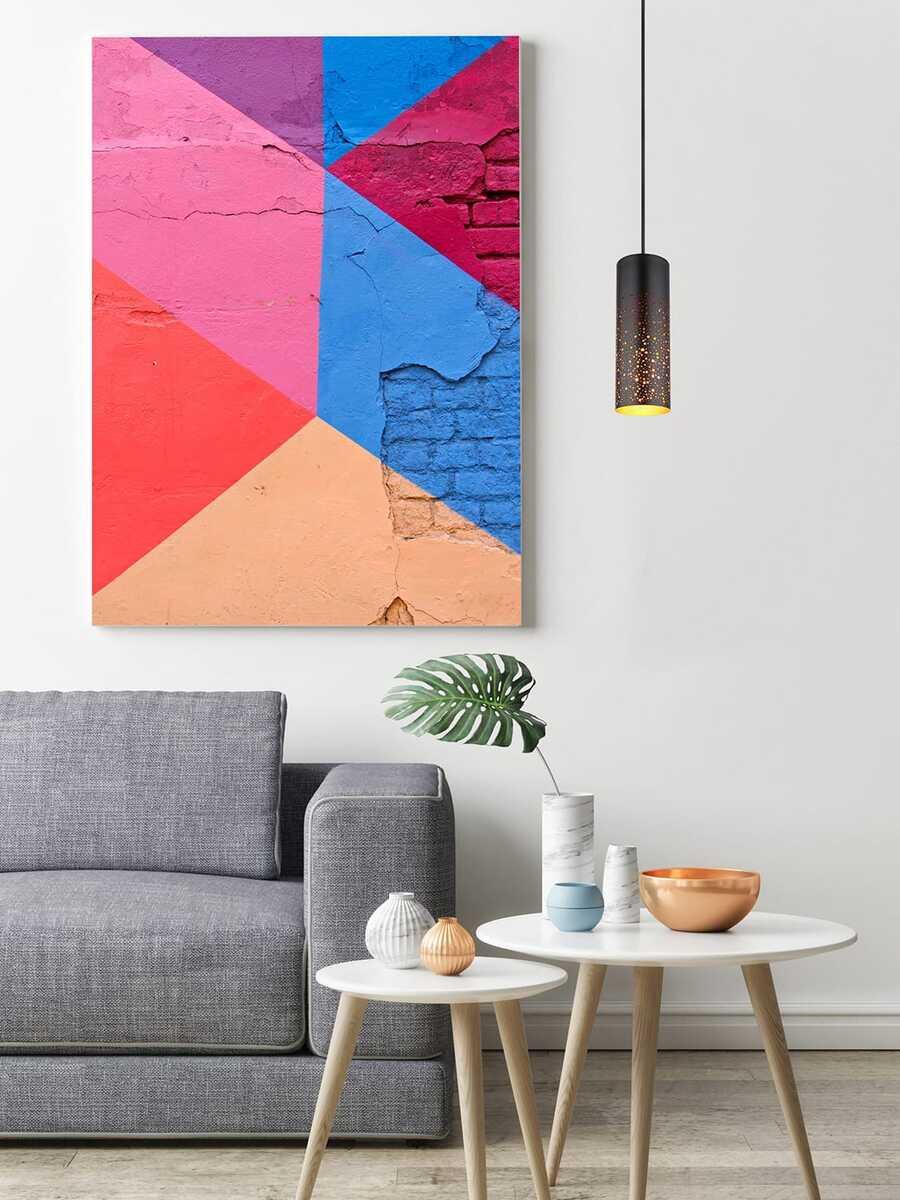 mutoni light Suspension Crocky métal noir mat 1xE27  