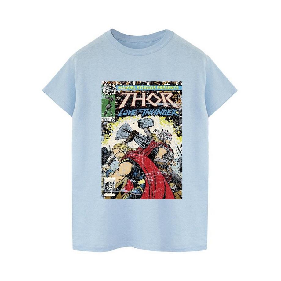 MARVEL Thor Love And Thunder Comic Buch Cover T-Shirt  