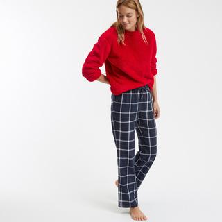 La Redoute Collections  Pyjama sherpa et flanelle à carreaux 