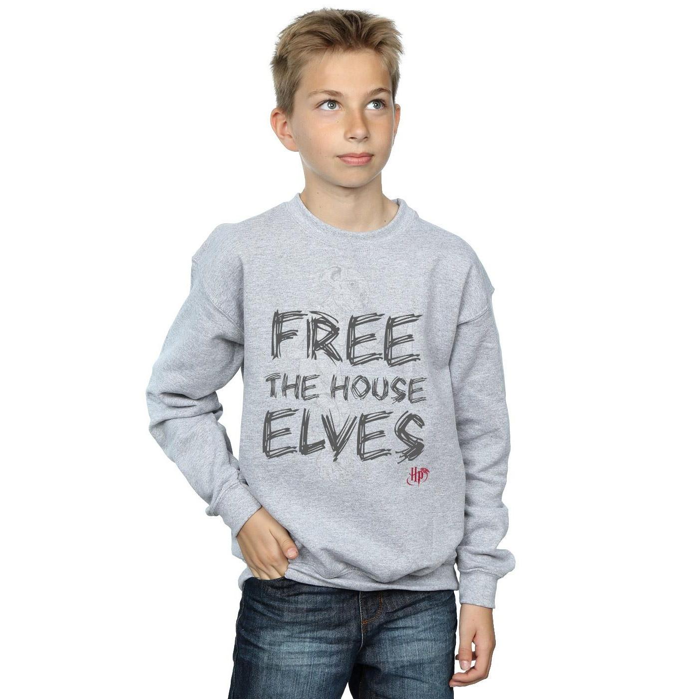 HARRY-POTTER  Sweat FREE THE HOUSE ELVES 