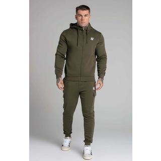 Sik Silk Essential Khaki Cargo Jogger Sweatpants  
