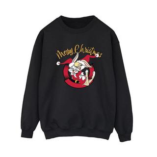 LOONEY TUNES Merry Christmas Bugs Bunny Sweatshirt  