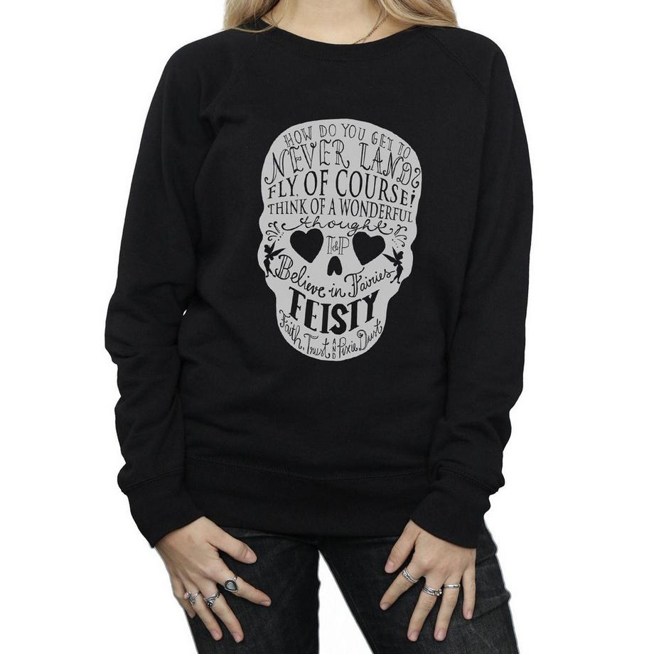 Disney Peter Pan Totenkopf Print Sweatshirt  