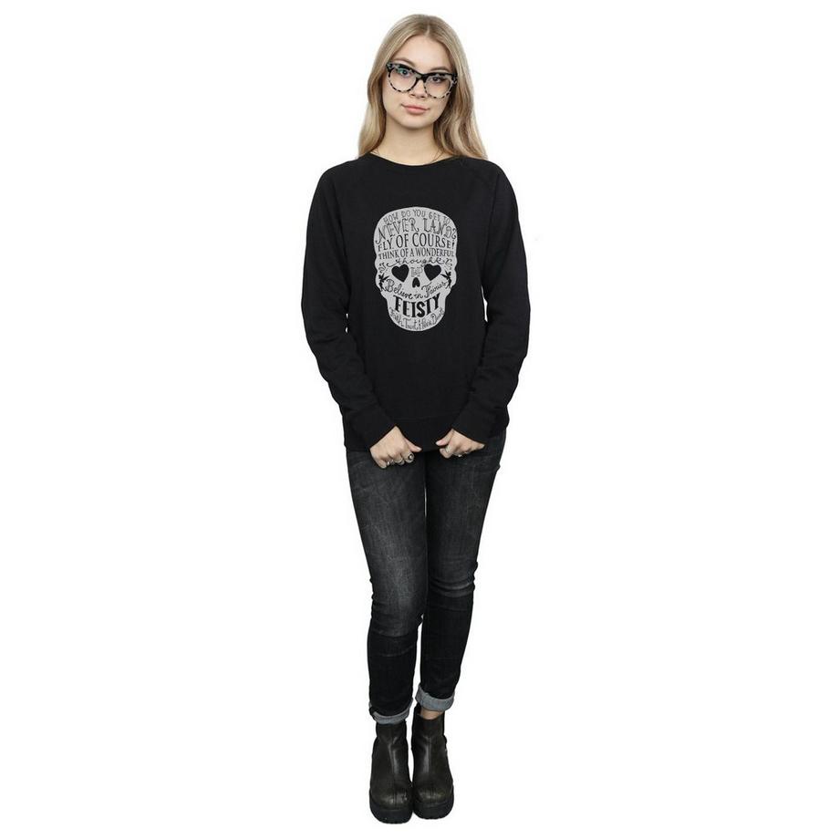 Disney Peter Pan Totenkopf Print Sweatshirt  