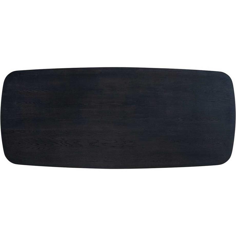 mutoni Esstisch Cambon dunkelbraun gold gebürstet oval 280  