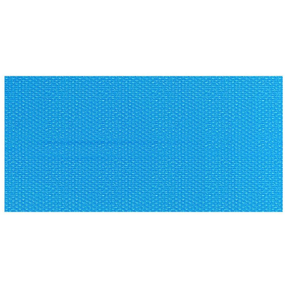 Tectake  Poolabdeckung Polyethylen,selbstschwimmend,strapazierfähig,zuschnittbar,274x549 cm,Luftpolster 10 mm 