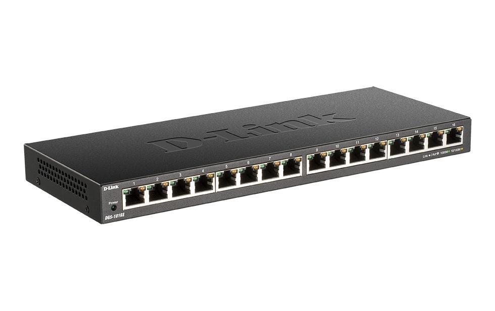 D-Link  D-Link Switch DGS-1016S 16 Port 