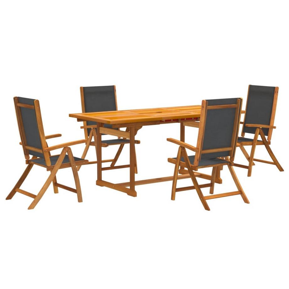 set da pranzo da giardino Legno di acacia