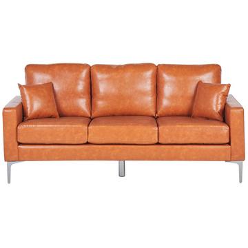 3 Sitzer Sofa aus Kunstleder Retro GAVLE