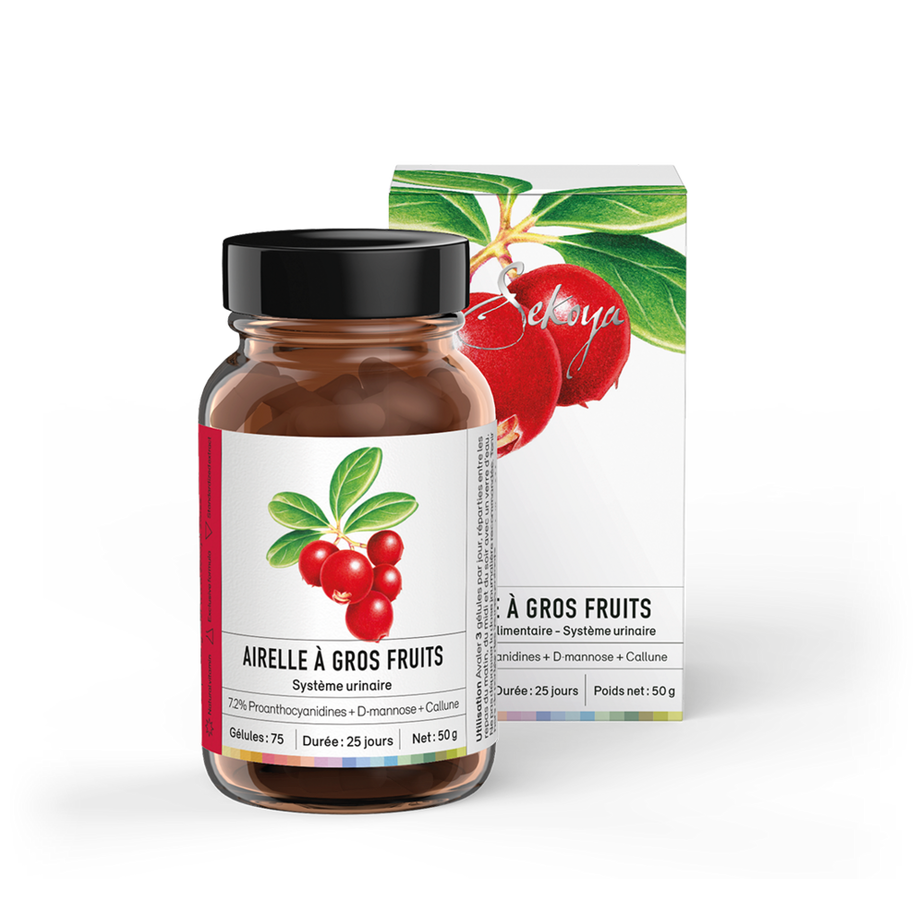 Sekoya Swiss  Airelle | D-Mannose | Contre les infections urinaires 