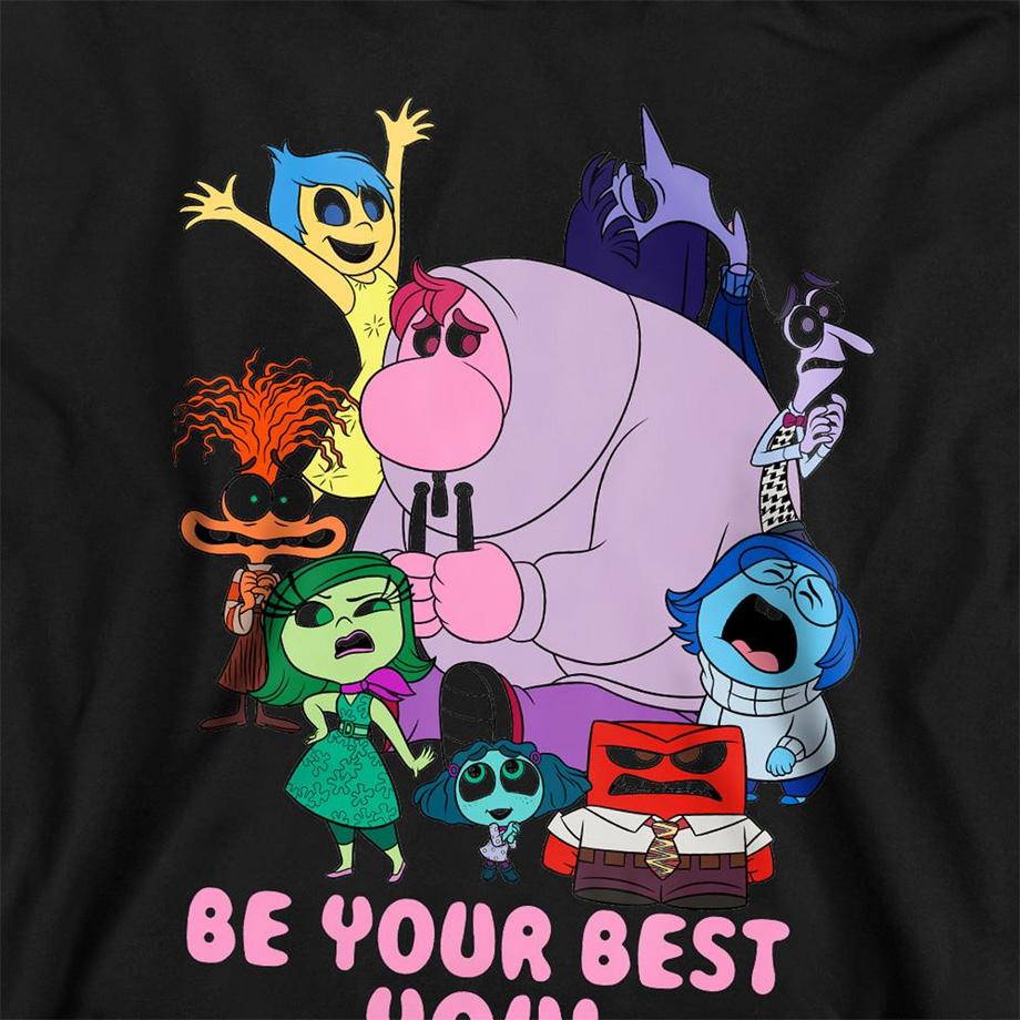 Inside Out  Be Your Best You Felpa Con Cappuccio Erica 