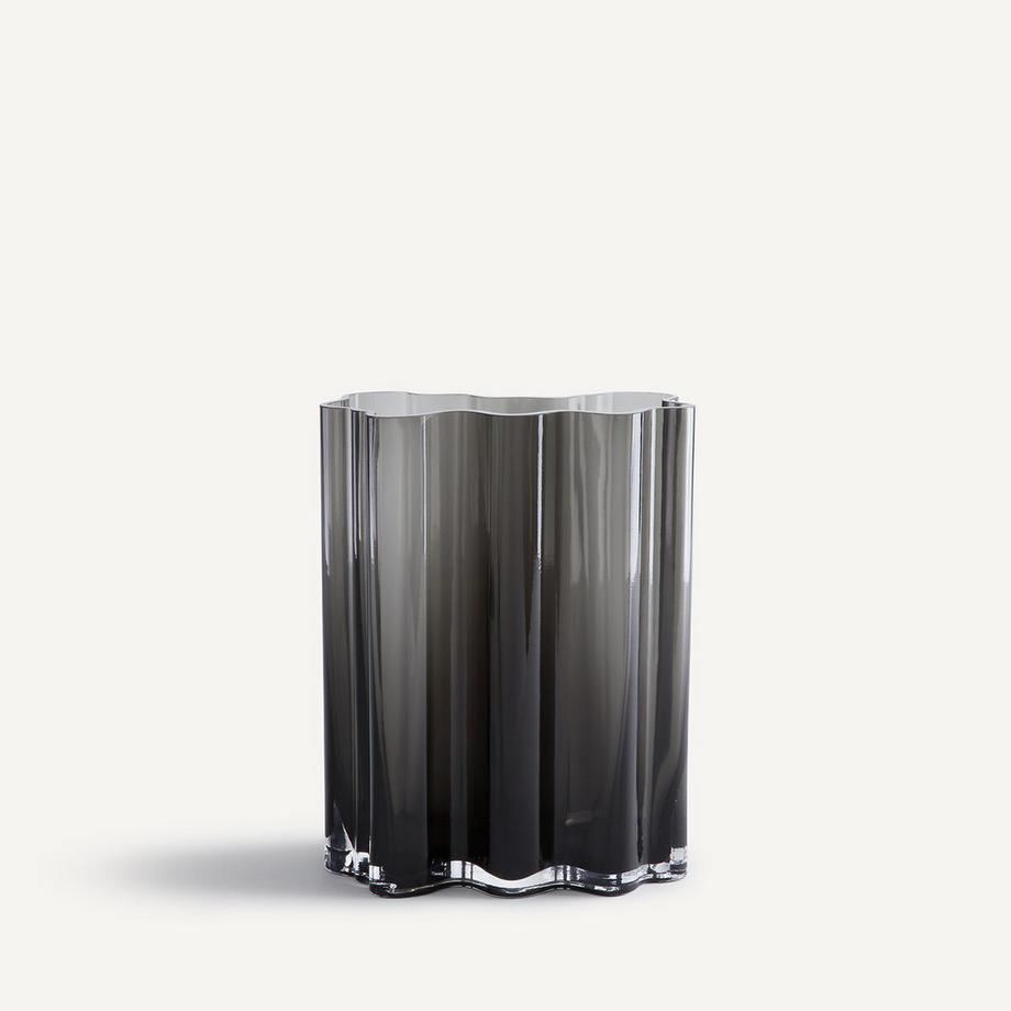 Vase en verre soufflé