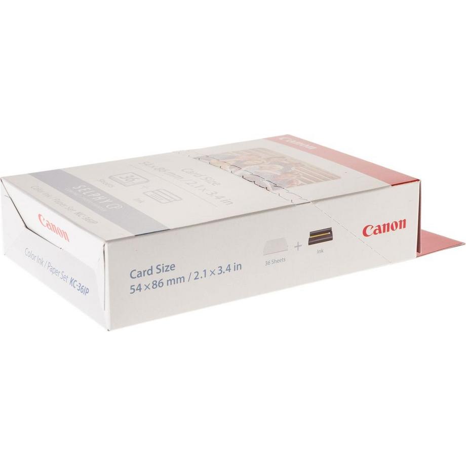 Canon  CANON Farbtinte/Papierset 8,6x5,4cm KC36IP CP 100 36 Blatt 
