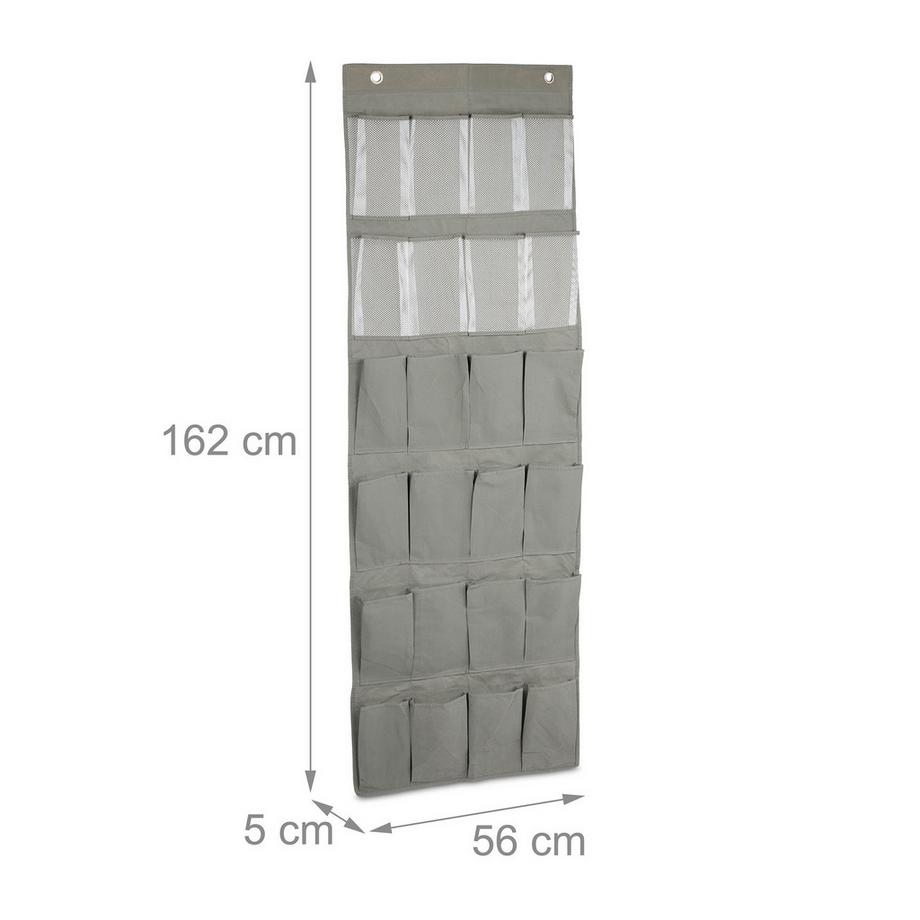 B2X Schuhaufbewahrung 24 Fächer zum Aufhängen  