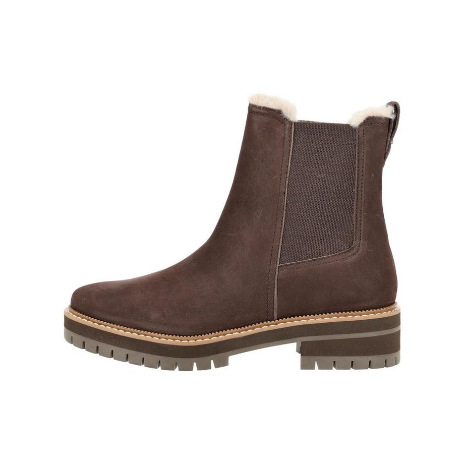 TOMS Stivaletto Chelsea con fodera in pelliccia sintetica  