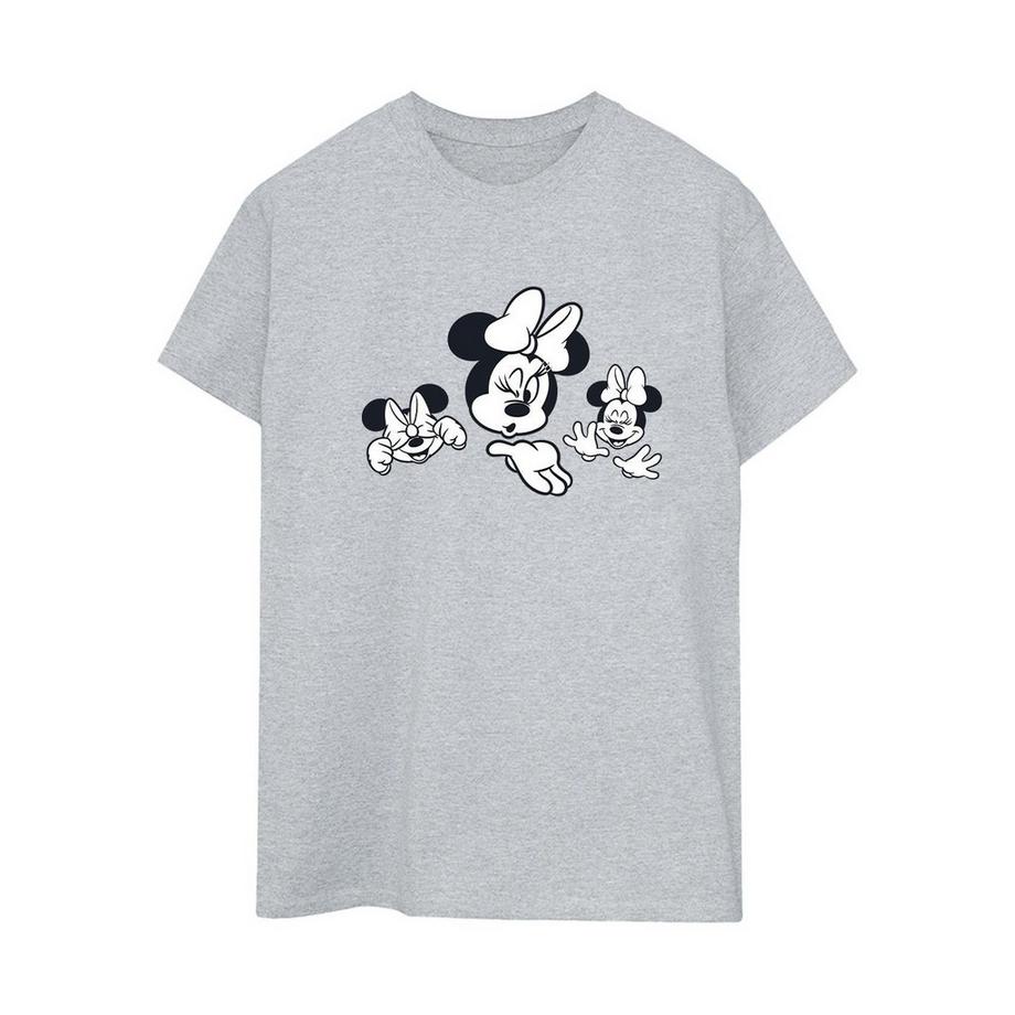 Disney Minnie Mouse Bedrucktes Kurzarm T-Shirt  