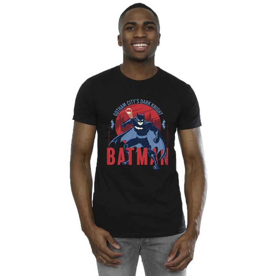 DC COMICS Gotham City Batman T-Shirt Stampata  