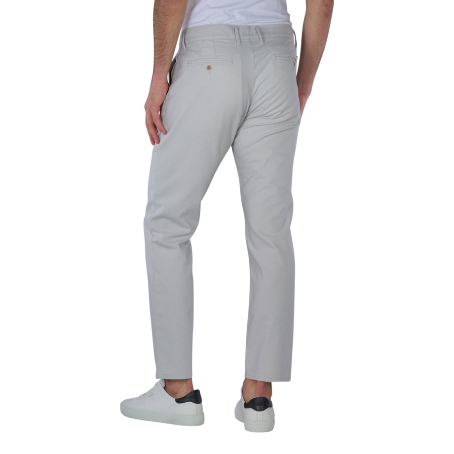 Alberto Lou Chino Two Tone Structure Regular Fit Pantalon  
