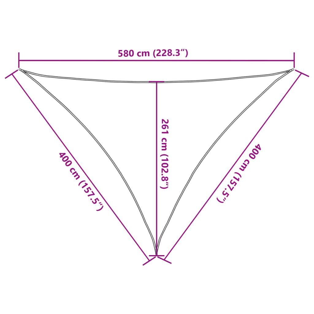 VidaXL Voile solaire  