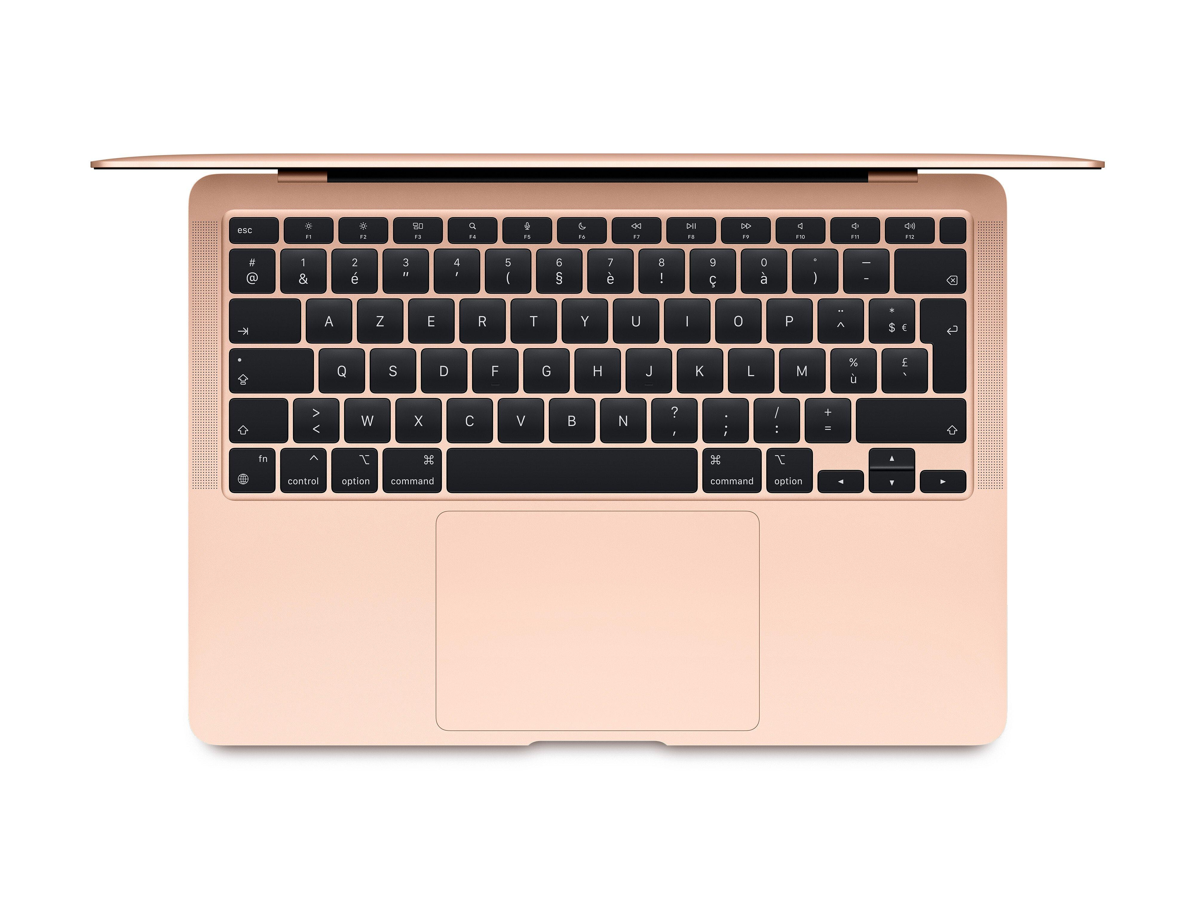 Apple  Reconditionné MacBook Air 13" 2020 Apple M1 3,2 Ghz 8 Go 512 Go SSD Or 