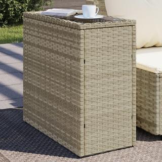 VidaXL Garten beistelltisch poly-rattan  