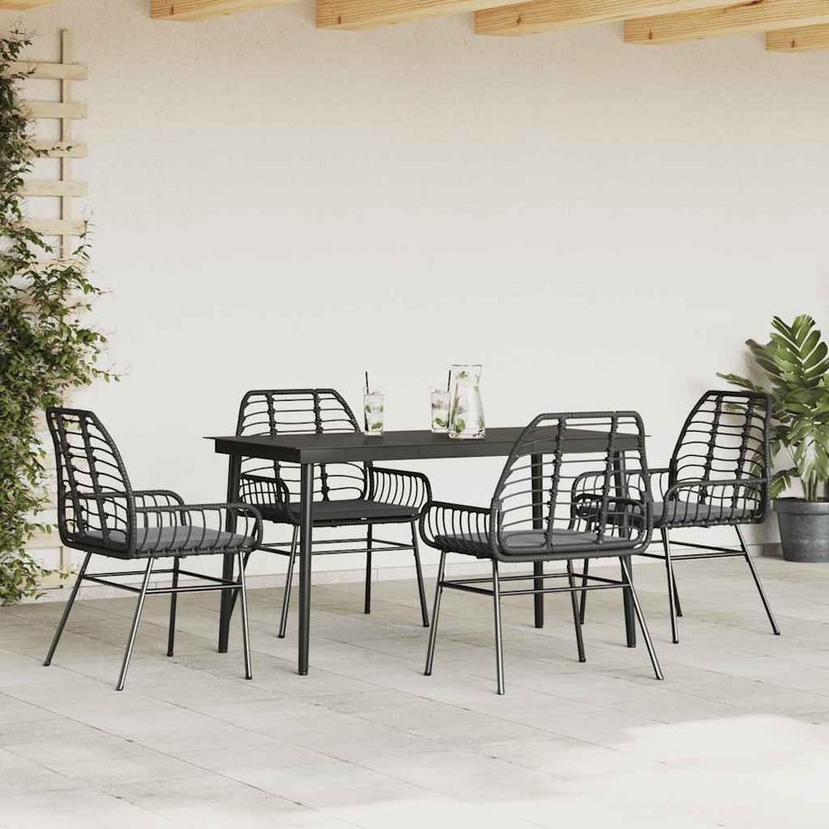 VidaXL Garten essgruppe poly-rattan  