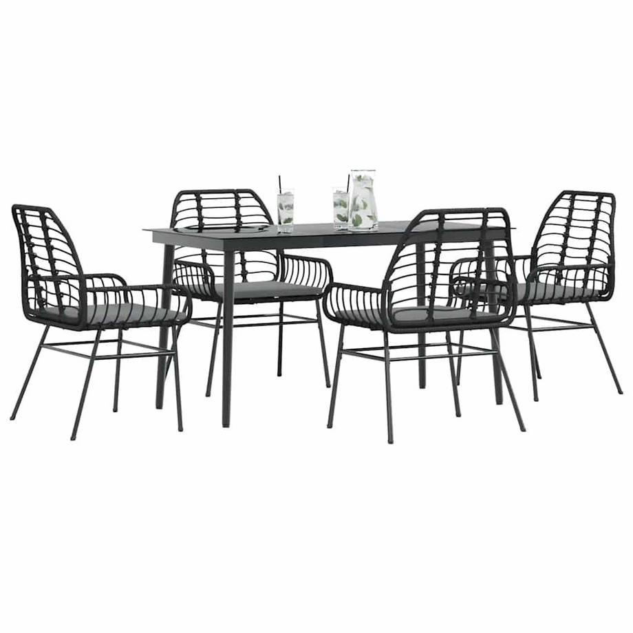 VidaXL Garten essgruppe poly-rattan  