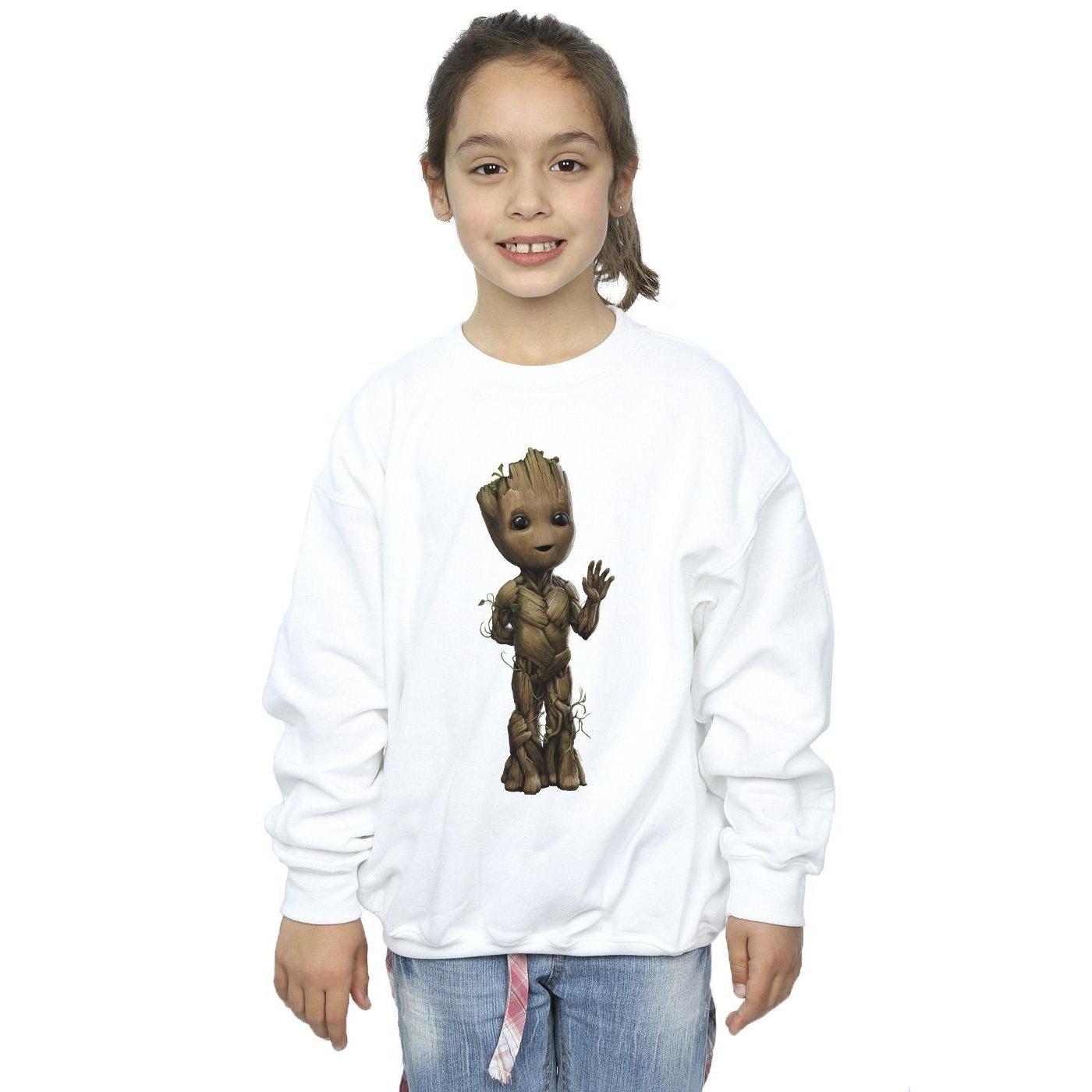 MARVEL  I Am Groot Wave Pose Sweatshirt 