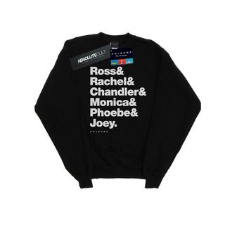 Friends Character Names Sweatshirt  