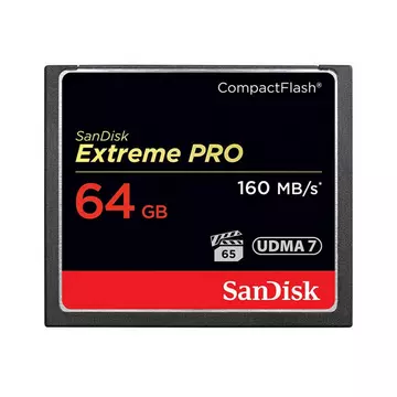 SanDisk 64GB Extreme Pro CF 160MBs Kompaktflash