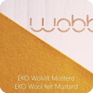 Wobbel  Wobbel Original transparent lackiert fleece mustard 