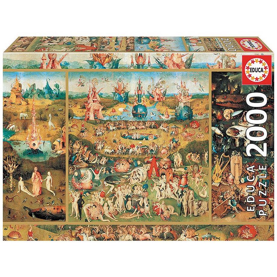 Educa  Puzzle The Garden of Earthly Delights (2000Teile) 