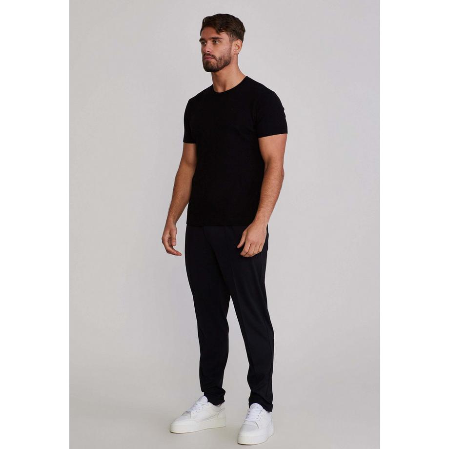 Sik Silk Gestricktes T-Shirt  