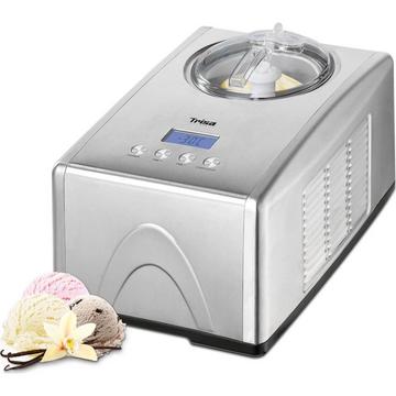 Trisa Electronics 7722.7545 macchina per gelato Gelatiera compressore 1,4 L 150 W Acciaio inossidabile