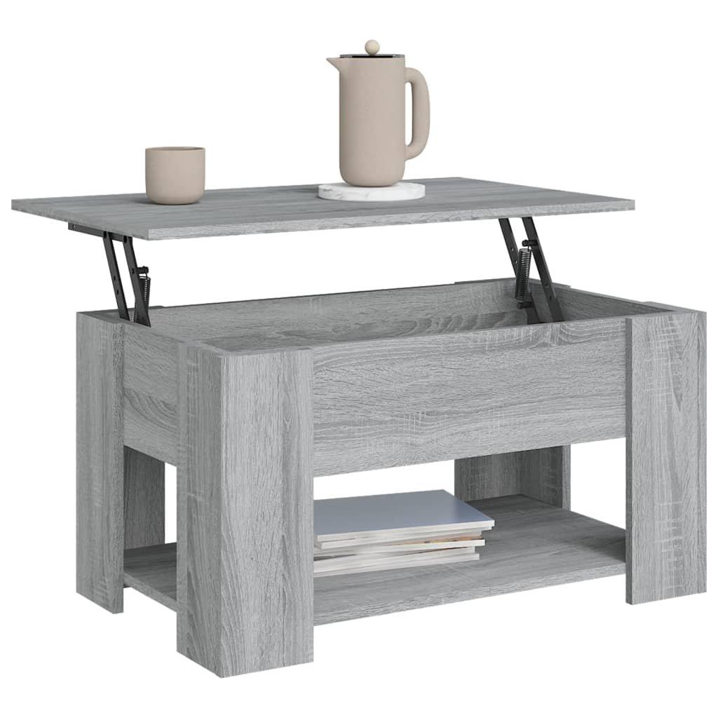 VidaXL Table basse bois d'ingénierie  