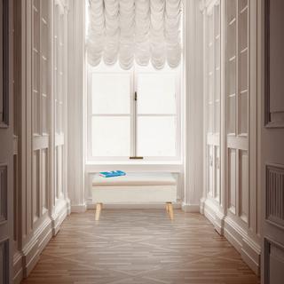 Northix Panca contenitore in velluto  