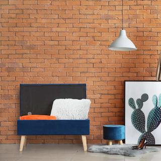 Northix Panca contenitore in velluto  