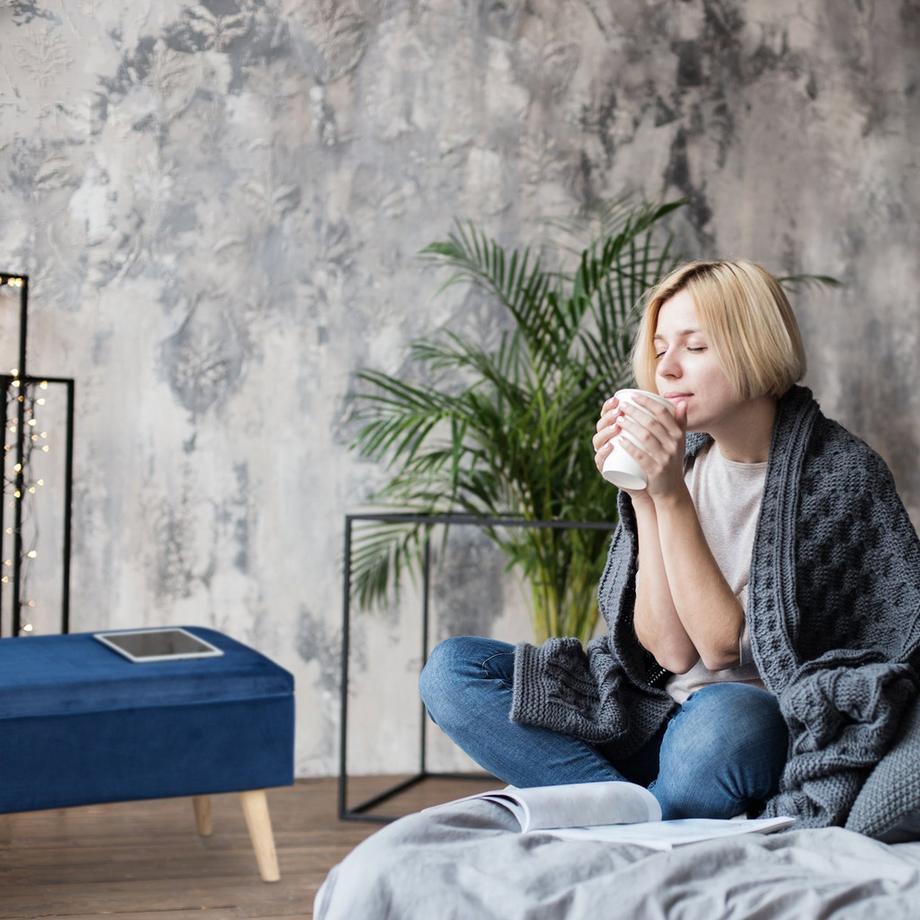 Northix Sitzbank mit Stauraum aus Samt  