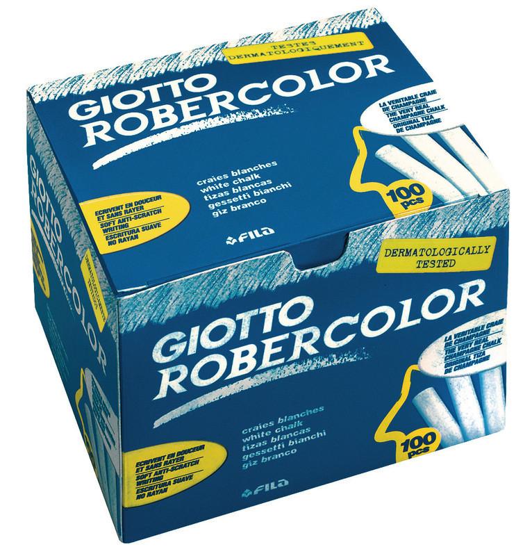 Giotto GIOTTO Kreiden Robercolor 538800 weiss 100 Stück  