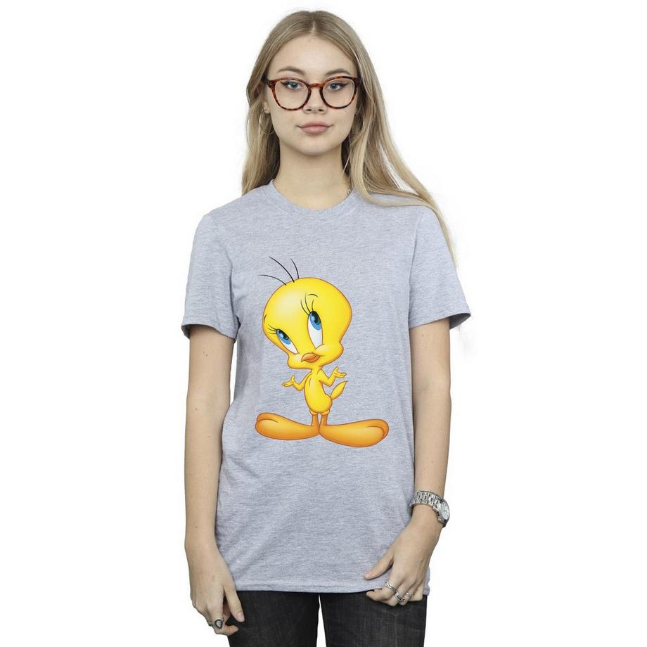 LOONEY TUNES Tweety Bird T-Shirt Stampa Grafica  