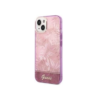 GUESS  Cover per iPhone 14 Plus TPU Jungle 