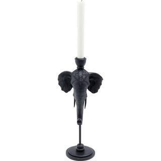 KARE Design Bougeoir Elephant Head noir 36  