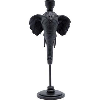 KARE Design Bougeoir Elephant Head noir 36  