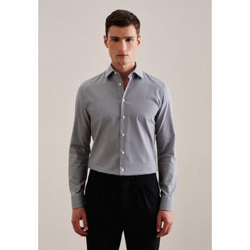 Chemise Business Slim Fit Manche longue Imprimé